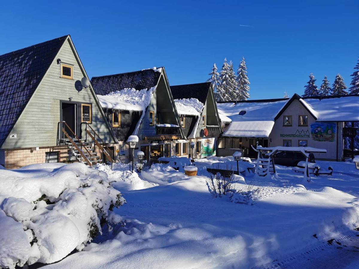 Hotel-Pension Rennsteighutte เฟราเอนวาล์ด ภายนอก รูปภาพ