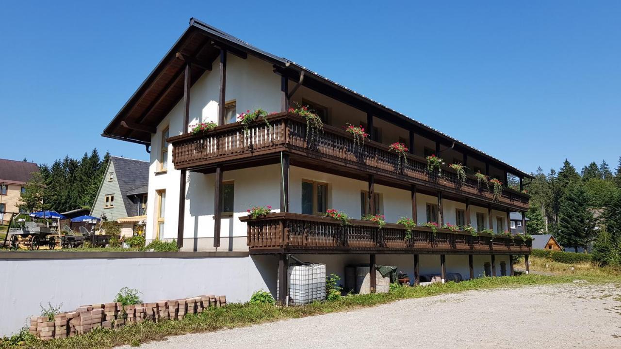 Hotel-Pension Rennsteighutte เฟราเอนวาล์ด ภายนอก รูปภาพ